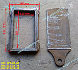 Засувка димоходу заслінка шибер чавунна грубна, чавунне литво, печі, мангал, барбекю, фото 3