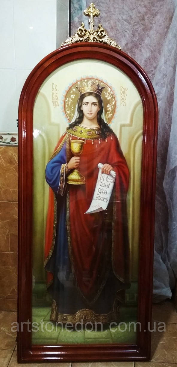Ікони для храмів, іконостасів. Ікона писана Свята Варвара