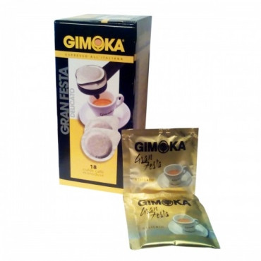 Кава в чалдах (молодозах) Gimoka Gran Festa Delicato 1 шт., Італія (кава в таблетках)