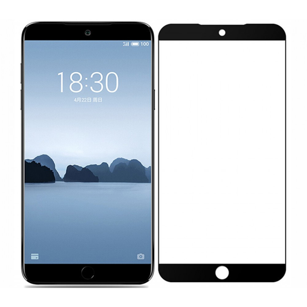 Захисне скло Mocolo для Meizu 15 Plus Full Cover Black (0.33 мм)