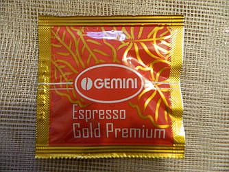 Кава в чалдах (молодози) Gemini Espresso Gold Premium 100 шт.