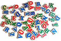 Деревянная игрушка Набор Английский алфавит на магнитах Komarovtoys J 707