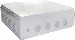 Розподільча коробка E.Next 300x250x120mm, IP65, 12 вводів, біла