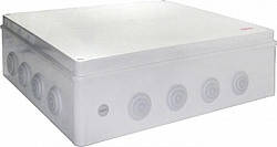 Монтажна розподільна коробка E.Next 400х350х120 мм, IP65, ПВХ, накладна, фото 1