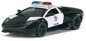 Металева машина. "Kinsmart" "Поліція" Lamborghini LP640 KT5317WP