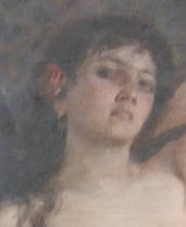 Картина Портрет дівчини 1908 рік,Н.Д.Кузнєцов, фото 2