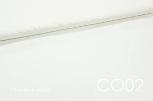 Тканина сатин однотонний молочний