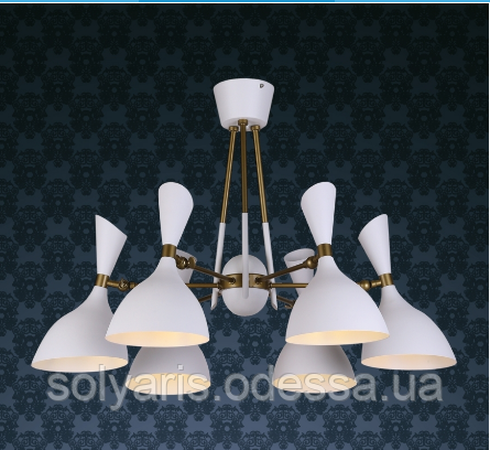 Люстра лофт 756LPR1024-6 WH