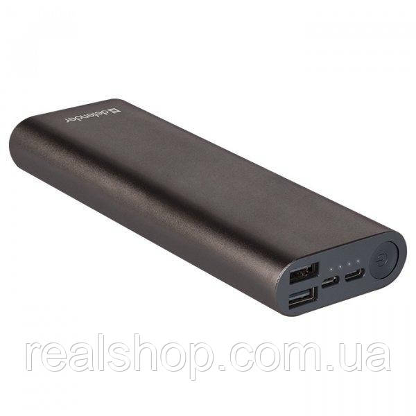 Акумулятор зовнішній Defender Lavita 12000 mAh Black (83626) Power Bank УМБ