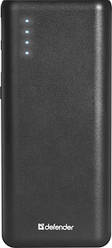 Акумулятор зовнішній Defender Lavita 10000 mAh Black (83617) Power Bank УМБ