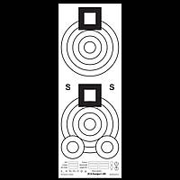 Мішень для бенчреста 300 метрів. 21х58см