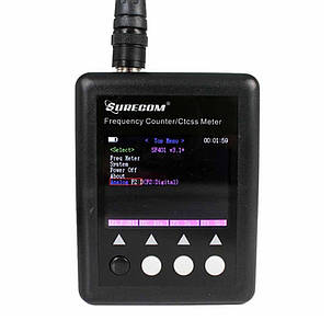 Частотомір із вимірюванням аналогового сигналу SURECOM SF-401, фото 1