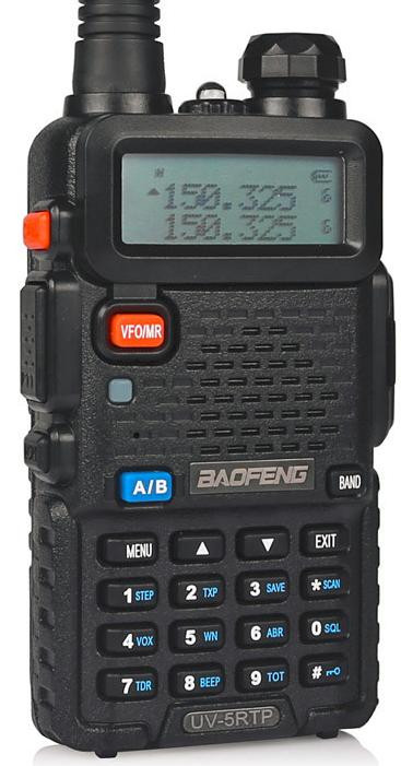 Портативна радіостанція Baofeng UV-5R з гарнітурою