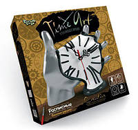 Расписные часы-конструктор Danko Toys Time Art серебро ARTT-01-01