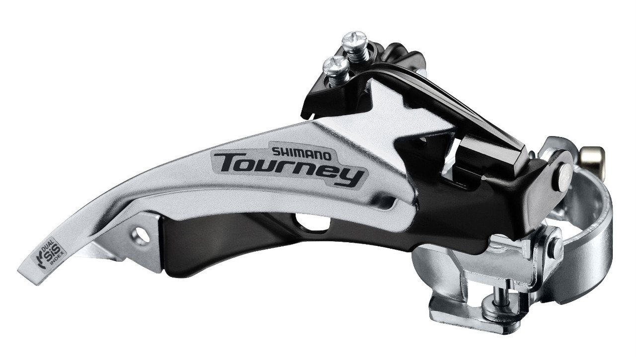 Перемикач велосипедний передній Shimano FD-TY510 Tourney (48Т) універсал. тяга, фото 1