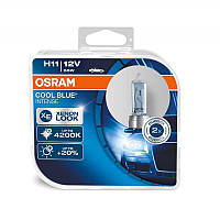 Лампа автомобільна H11 OSRAM COOL BLUE INTENSE комплект