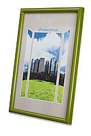 Рамка 30x40 з пластику - Зелений салатний -- з склом або з склопластиком
