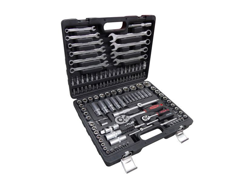 Набір інструментів 1/4", 1/2", 130 предметів // Partner PA-40130 код. 8303, фото 1