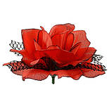 Троянда з вуалькою, 13 см (РВ) (по 30 шт. уп.), фото 4