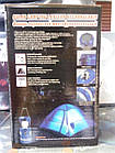 Ліхтар трансформер світлодіодний акумуляторний Blue (1 LED+6 LED, зарядка 220V + сонячна батарея), фото 3