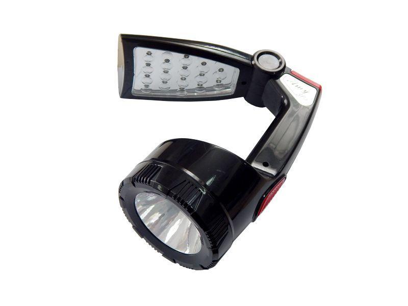 Ліхтар трансформер світлодіодний акумуляторний (1LED+16LED, 3.6 V, 1200mAh, зарядка 220V), фото 1