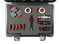Комплект для снятия муфты компрессора кондиционера (тип компрессоров:GM R4, А6, HR-6, DA-6, V5 A/C, а так же S