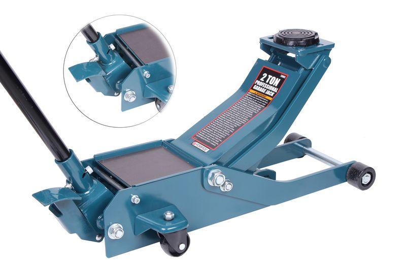 Домкрат гідравлічний підкатний посилений низькопрофільний 2т 75-510мм Forsage F-RF820031, фото 1