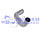 Патрубок інтеркулера FORD FOCUS C-MAX 2003-2011 (1.6 TDCI Великий) (1672189/6M516C646GC/FS42646) DP GROUP, фото 3
