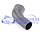 Патрубок інтеркулера FORD FOCUS C-MAX 2003-2011 (1.6 TDCI Малий) (1672189/6M516C646GC/FS4267) DP GROUP, фото 3