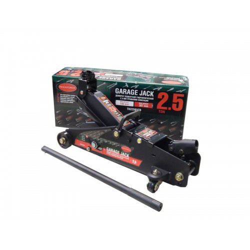 Домкрат підкатний 2,5 т з фіксацією (h min 140мм, h max 387мм)в кейсі Rock FORCE RF-TH22501C(Код:17352), фото 1