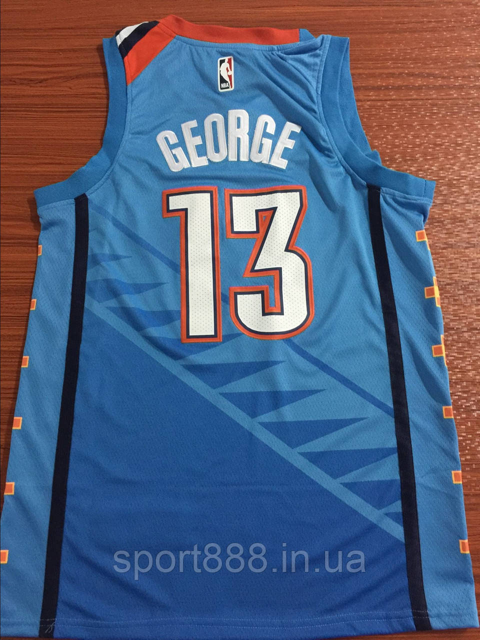 Вишивка Чоловіча майка Nike George No13 Oklahoma Thunder