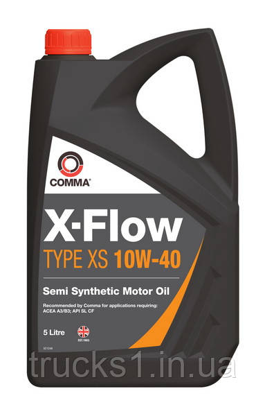 Масло моторне (5л) X-FLOW XS 10W40SEMI5 (COMMA)