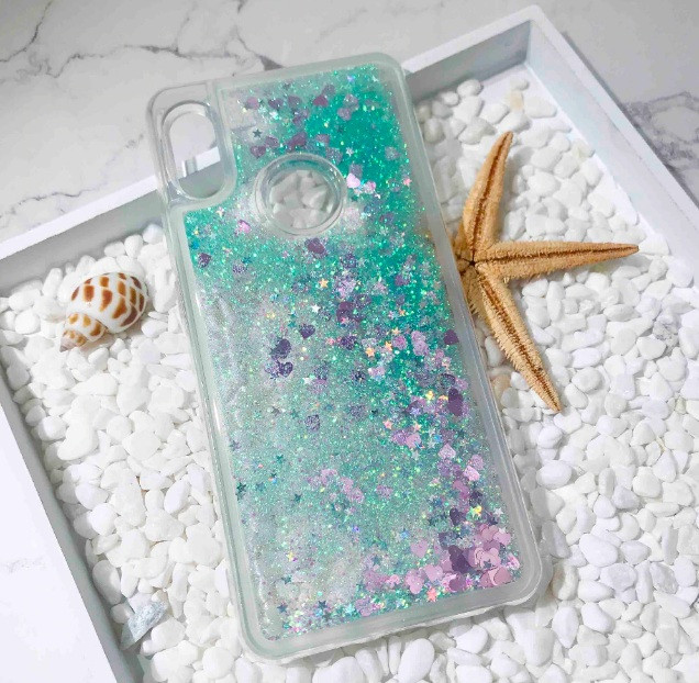 Чохол на huawei p smart plus перетічний бірюзовий