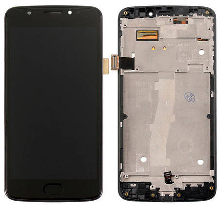Дисплейний модуль Motorola XT1762 Moto E4 black, фото 2