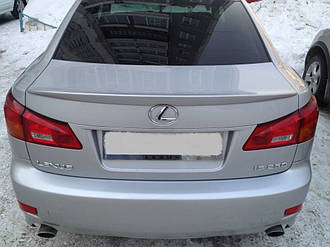 Спойлер багажника (лип спойлер, сабля, качиний хвостик) Lexus IS 250 2006-2012 г.