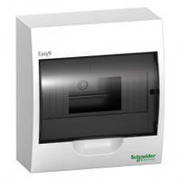 Щит Schneider-Electric Easy 9 навісний 8 модулів димчасті двері EZ9E108S2S бокс Шнайдер для автоматів, шафа