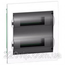 Щит Schneider-Electric Easy 9 вбудований 24 модулі димчасті двері EZ9E212S2F бокс Шнайдер для автоматів шафа, фото 1