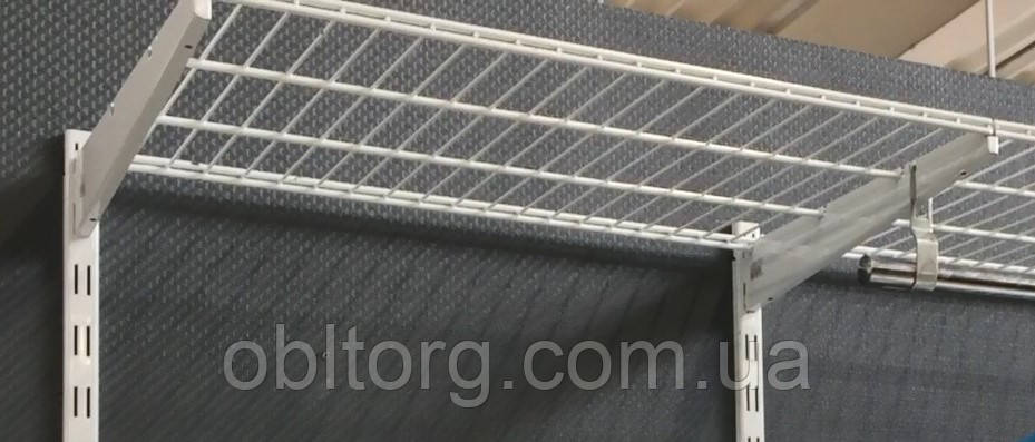 Полка сітчаста 606х406 для гардеробної системи зберігання Україна, фото 1