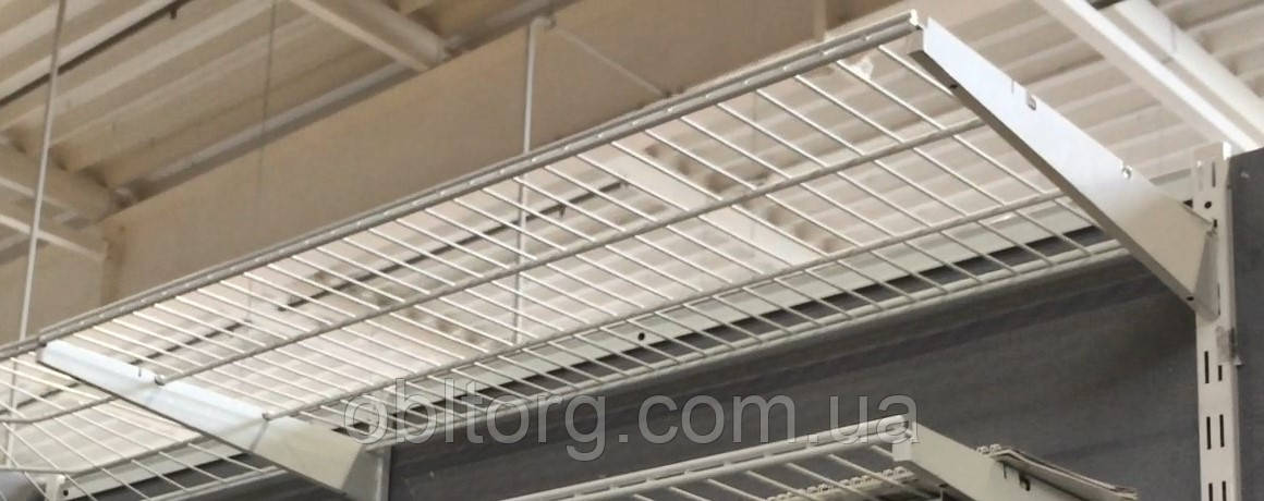 Полка сітчаста 1206х406 для гардеробної системи зберігання Україна, фото 1