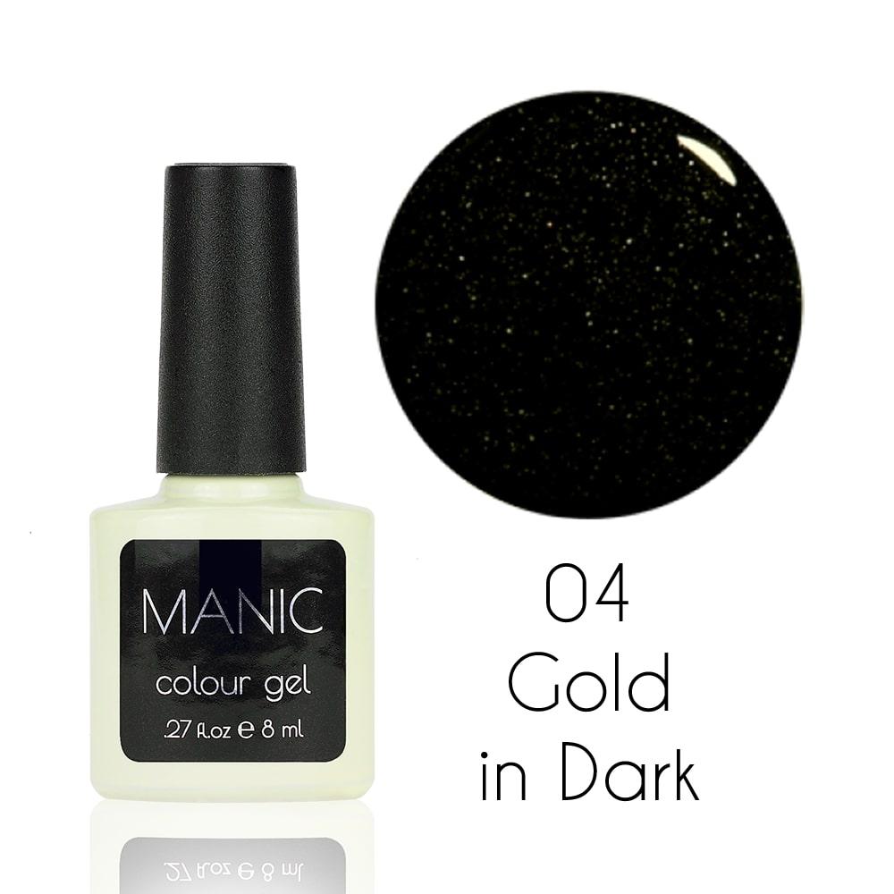 Гель лак MANIC №04 Gold in Dark