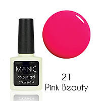 Гель лак MANIC №21 Pink Beauty 8 мл