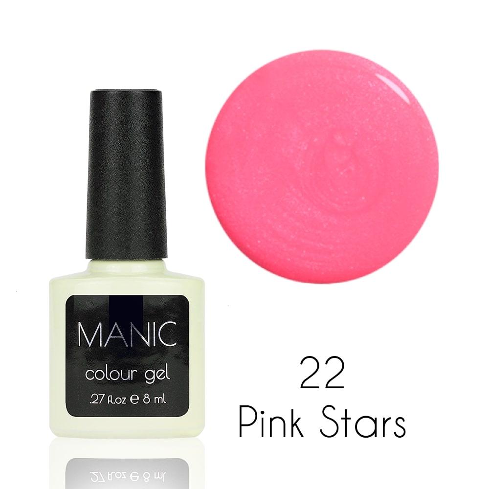 Гель-лак MANIC No22 Pink Stars 8 мл
