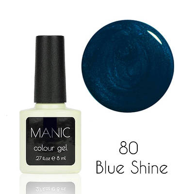 Гель-лак MANIC No80 Blue Shine 8 мл