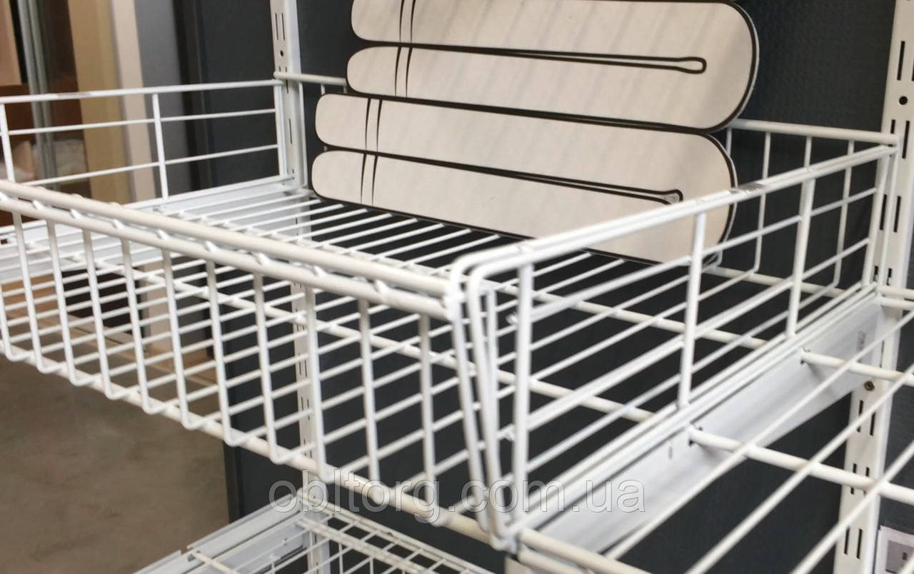 Сітчастий Кошик 606х406 для гардеробної системи зберігання Україна, фото 1