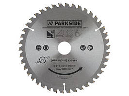 Пиляльний диск PARKSIDE 210х30х2,6мм (42 зуба) Німеччина