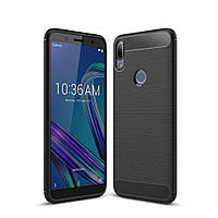 Чехол Carbon для Asus Zenfone Max Pro (M1) / ZB601KL / ZB602KL / x00td бампер черный