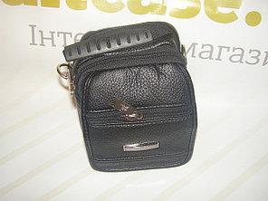 прямая барсетка, борсетка, барсетка в коже