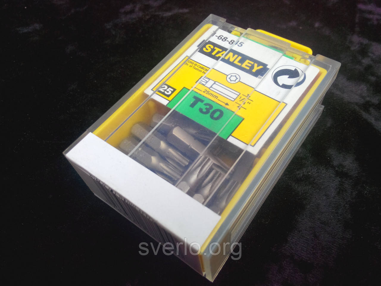 Біти для шуруповерта STANLEY T30/25