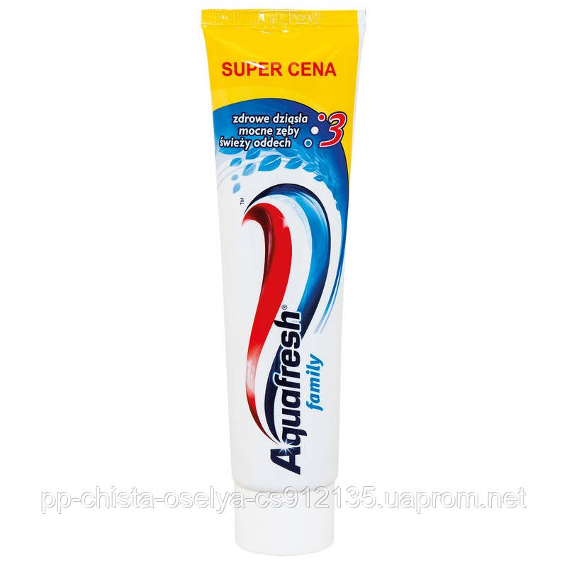 Зубная паста Aquafresh family-100 ml. - фото 1 - id-p76315770