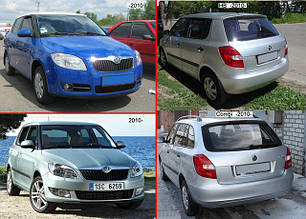 Дзеркала для Skoda Fabia 2007-10